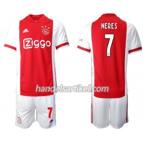 Ajax Amsterdam David Neres 7 Kinder Heim Trikotsatz 2020/21 Kurzarm (+ Kurze Hosen)